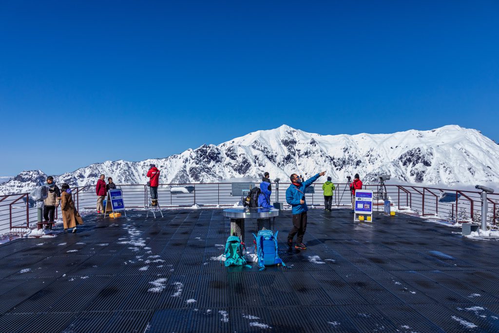 新穂高ロープウェイ　冬