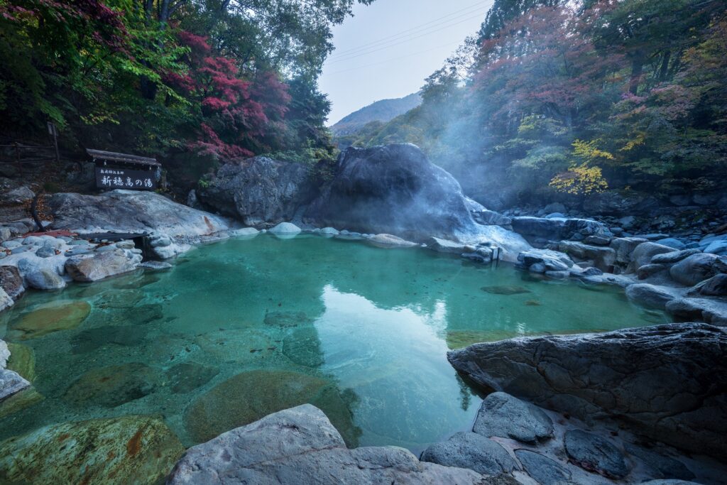 新穂高の湯　秋