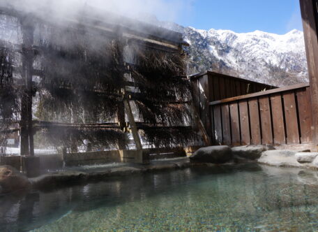 中崎山荘奥飛騨の湯（露天）H27.3.26